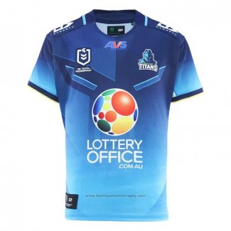 Maillot Gold Coast Titans Rugby 2025 Domicile