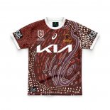 Maillot Enfant Brisbane Broncos Rugby 2024 Indigene